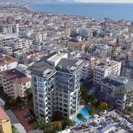Tower Beachsky Vegetarian New 2022 Apartment Alanya